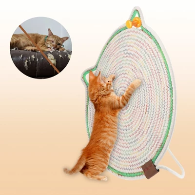 Unique Bargains Cat Scratcher Mat With A Cat Ball 3 Unique Bargains Cat Scratcher Mat With A Cat Ball - Image 3