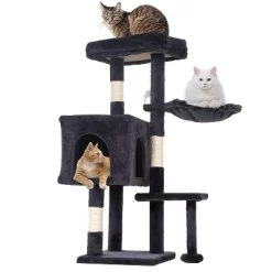 BestMassage Cat Tree 36 Inch Tall Cat Tower For Indoor Cats With Cat Scratching Post Multiple Platforms Cozy Condo And Hanging Toy -BlueBuffalo Sales Store GUEST 4a7f2e3c 6d92 4ae3 b522 9e0ce9851389