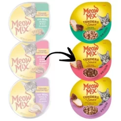 Meow Mix Tender Favorites With Liver, Turkey, Chicken & Beef Flavors Wet Cat Food - 2.75oz/24ct Variety Pack -BlueBuffalo Sales Store GUEST 4abb6d9d f075 4cd0 9d74 b944b068c63b