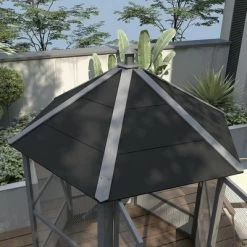 Resenkos Bird Cage, Bird Cages Habitat,69" Wooden Hexagonal Outdoor Aviary Flight Bird Cage With Covered Roof, Brown -BlueBuffalo Sales Store GUEST 4ba0322a 3a89 4d90 8b85 cc0d05cd4b21 1