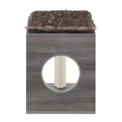 Sam's Pets Sheree 17" Cat Tree In Gray Brown -BlueBuffalo Sales Store GUEST 4e31d834 dfad 4b79 ad5c db35a77e3868