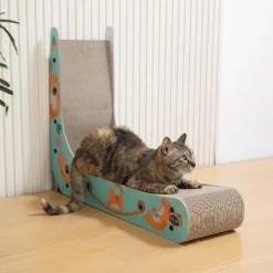 Sandinrayli L-Shape Cat Scratcher Lounge, Corrugated Cardboard Scratching Pad For Indoor Cats -BlueBuffalo Sales Store GUEST 4e6f620a 6dfa 4e9d 8563 c9f0906ba5ad