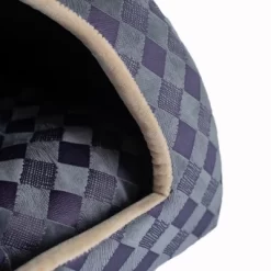 Armarkat Cat Bed C65HHG/LS, Purple Gray Combo Checkered Pattern -BlueBuffalo Sales Store GUEST 4ffa0db3 e99d 4c83 a217 31cd96902346