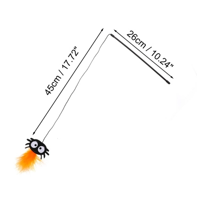 Unique Bargains Durable Cat Playing Orange 3 Pcs 3 Unique Bargains Durable Cat Playing Orange 3 Pcs - Image 3