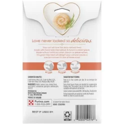 Fancy Feast Seafood Flavor Savory Puree Naturals Cat Treats - 1.4oz/4ct