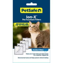 PetSafe 4pk Dog And Cat IonX Automated Fountain Filter