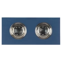 Lilith Double Pet Feeder - Removable Stainless Steel Bowls - Cat/Dog - PET5702 - Safavieh Pets -BlueBuffalo Sales Store GUEST 5105335e 0d0f 4d80 9fae eff829eaeba8