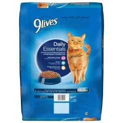 9Lives Daily Essentials Chicken, Beef & Salmon Flavor Dry Cat Food - 12lbs