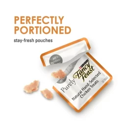 Purina Fancy Feast Purely Hand-Selected Chicken Meaty Cat Treats - 1.06oz/10ct Pack -BlueBuffalo Sales Store GUEST 515466a6 44f8 49c9 8f7d 70d113be50d5