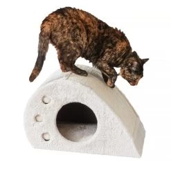 Two By Two Ruston - Off-White Scratching Cat Furniture - 11.8 In. Tall -BlueBuffalo Sales Store GUEST 51e840b2 feb8 47ae 882d 23c1d9da2d93