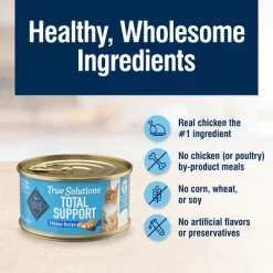 Blue Buffalo True Solutions Fab Feline Indoor Care Chicken Flavor Premium Wet Cat Food - 3oz -BlueBuffalo Sales Store GUEST 521e3cb2 d711 4ce7 8db5 5ff4980fae64