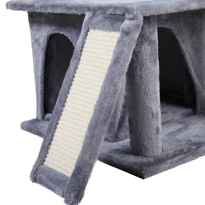 Multipet Double-layer Cat Tree With Cat House And Ladder 2 Multipet Double-layer Cat Tree With Cat House And Ladder - Image 2