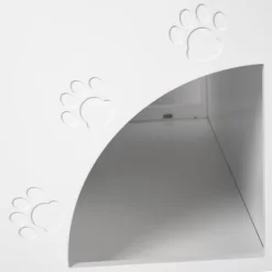 GDFStudio Raz Mid-Century Modern 31.7'' Wooden Hidden Cat Litter Box Enclosure With Scratch Pad And Drawer -BlueBuffalo Sales Store GUEST 545fda1c cb98 4070 b031 776497158dc0