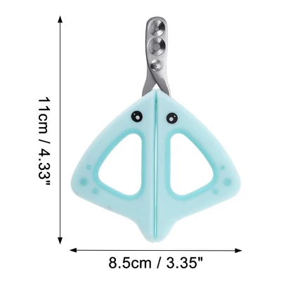 Unique Bargains Durable Double Hole Pet Nail Clippers 4.33"x3.35" 1 Pc 3 Unique Bargains Durable Double Hole Pet Nail Clippers 4.33"x3.35" 1 Pc - Image 3