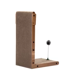 Lyngins Cat Scratching Board For Small To Large Cat,Cat Scratching Pad With Bell And Built-in Toy,Cat Scratchers For Indoor Cats,Brown -BlueBuffalo Sales Store GUEST 55b2bdc8 684f 4a3f 819f 8ac28d575fa1