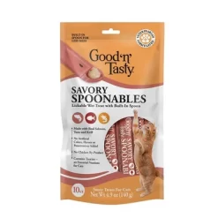 Good 'n' Tasty Spoonables Salmon And Tuna Flavor Cat Treats - 4.9oz/10ct -BlueBuffalo Sales Store GUEST 561fd0f9 e993 4f40 a3c3 4b768730fd38