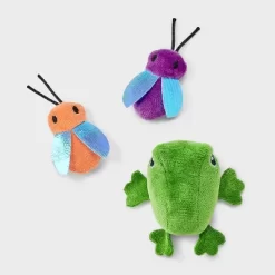 Baby Toad And Moths Cat Plush Toy Set - 3pc - Boots & Barkley™ -BlueBuffalo Sales Store GUEST 564f23c1 9e2e 44a2 835a 9c9c07ccd8fc