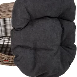 Huntley Pet Rattan Wicker Cat And Dog Shaped Play House Pet Bed With Cushion -BlueBuffalo Sales Store GUEST 56ce51c2 ed1a 4ec1 af1d 5cb3ed446191