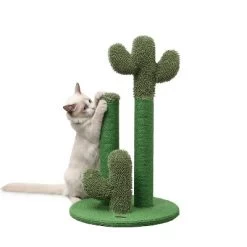 Marfa Modern Jute Triple-Cactus Cat Scratching Post With Fuzzy Toy -BlueBuffalo Sales Store GUEST 57c59d09 93a8 489e bf54 2b7147b12505