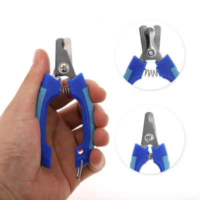 Unique Bargains Durable Pet Nail Clippers With Tail Buckle 4.33"x2.76" 1 Pc 2 Unique Bargains Durable Pet Nail Clippers With Tail Buckle 4.33"x2.76" 1 Pc - Image 2