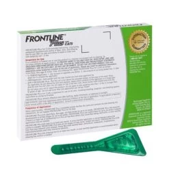 Frontline Plus Flea And Tick Treatment For Cats And Kittens - 8 Weeks And Older - 3 Doses