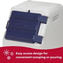 Coastal Pet Bergan Stack-n-Stor Food Storage - Beige And Navy -BlueBuffalo Sales Store GUEST 5a3061a5 2b12 4459 8d5e 6e27169b5e50