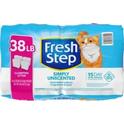 Fresh Step Simply Unscented Clumping Cat Litter - 38lbs -BlueBuffalo Sales Store GUEST 5af470c0 cd32 4897 9d00 1c9feac40180