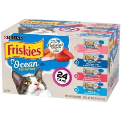 Purina Friskies Meaty Bits & Paté Ocean Favorites Fish Flavor Wet Cat Food - 5.5oz/24ct Variety Pack -BlueBuffalo Sales Store GUEST 5b19c9da ae0f 4aad b4ce bd9b25e9e157