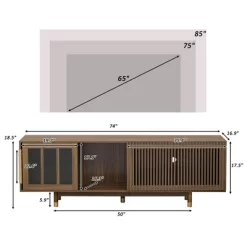 Ridstar Modern 2-in-1 Pet Cat House With Sliding Glass Door And Flip-Down Design-Brown -BlueBuffalo Sales Store GUEST 5b88fcb4 06f3 4394 aa22 7804dd743a59
