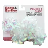 Pounce & Chase Mylar Crinkle Balls Cat Toys - 4pk - Boots & Barkley™
