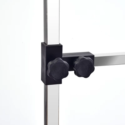 Gulches 36-Inch Foldable Pet Grooming Table For Pet Dogs And Cats With Adjustable Arm And Clamp - Blue 4 Gulches 36-Inch Foldable Pet Grooming Table For Pet Dogs And Cats With Adjustable Arm And Clamp - Blue - Image 4