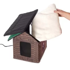 K&H Pet Products Outdoor Heated Kitty House -BlueBuffalo Sales Store GUEST 5f02a002 0e1a 4288 acbc 782699e139b6