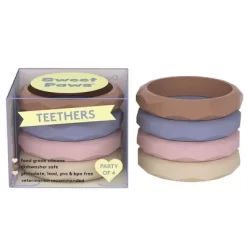 Sweet Paws Silicone Teether Stack Toy Set -BlueBuffalo Sales Store GUEST 61288f50 75d7 410b 93cb 9b4f90f361bb