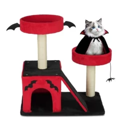 Karl Home 27.5 Inch Gothic Halloween Cat Tree -BlueBuffalo Sales Store GUEST 62be6390 ac00 42ce 8baf ea9f1e1ef170