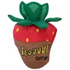 Yeowww! Catnip Strawberry Cat Toys - Chocolate