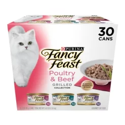 Purina Fancy Feast Grilled Beef And Chicken Flavor Collection Variety Pack Wet Cat Food - 30pk -BlueBuffalo Sales Store GUEST 64a9d0b8 f4b7 4117 b8db 3881d690322e