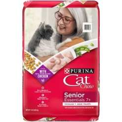 Purina Cat Chow Immune & Joint Health Senior Essentials Chicken Flavor Dry Cat Food - 14lbs -BlueBuffalo Sales Store GUEST 6876d877 a892 49d2 a867 906539ea607d