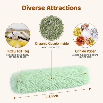 3 Pack Cat Toys Pillows, Interactive Indoor Kitten Kicker, Promotes Kitty Exercise 1 3 Pack Cat Toys Pillows, Interactive Indoor Kitten Kicker, Promotes Kitty Exercise