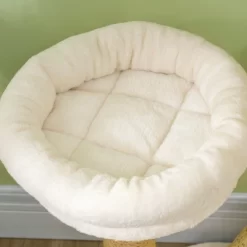 PawHut Cat Tree For Indoor Cats, 41" Cat Tower With Wooden Cat Scratching Posts, Cat Condo, Cat Beds & Toy Balls, Cream White -BlueBuffalo Sales Store GUEST 69cb42f7 d01b 4849 bf41 2472c76d75e7