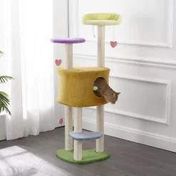 Aisling 4-Tier Modern Sisal Heart Cat Tree With Scratching Posts, Napping Perch, And Dangling Toys -BlueBuffalo Sales Store GUEST 6acc8abf fee0 4f85 8b50 8f5b41e85f5d