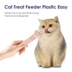 Kumasinova Cat Treat Feeder,Plastic Pet Treat Scoop,High Quality&Safe Material,9.84"x2.56 Dog Treats Snack Dispenser -BlueBuffalo Sales Store GUEST 6bea0954 0017 44dd 813c f1590c84b3cb