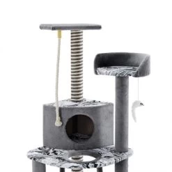 Sam's Pets Dazzle 47" Cat Scratching Tree In Gray -BlueBuffalo Sales Store GUEST 6c140aa7 a8b5 4cfb a3b0 b8f02186fc84