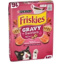 Purina Friskies Gravy Swirlers With Flavors Of Chicken, Salmon & Gravy Adult Complete & Balanced Dry Cat Food 10 Purina Friskies Gravy Swirlers With Flavors Of Chicken, Salmon & Gravy Adult Complete & Balanced Dry Cat Food -BlueBuffalo Sales Store GUEST 6c56b195 dcd1 41bd bcd2 f8945dfd4a4c