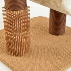 Two By Two Marquette - Beige Scratching Post Cat Furniture - 21.9 In. Tall -BlueBuffalo Sales Store GUEST 6d0287f0 71cd 4b84 851c ee96060ef462