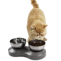 Els Pet 0.5L Dual Stainless Steel Feeding Cat Bowl -BlueBuffalo Sales Store GUEST 6dc7238e af72 4267 9a0f 2cda77aed13a