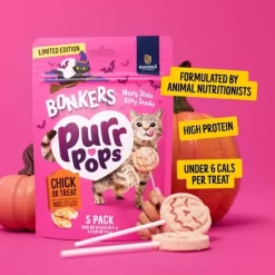 Bonkers Purrpops Halloween Chicken Flavor Freeze-Dried Licks Cat Treats - 3.6oz/5pk -BlueBuffalo Sales Store GUEST 6e7f69b0 9c29 443d b640 ba239bab7963