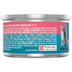 Purina ONE Healthy Kitten Chicken And Salmon Wet Cat Food - 3oz -BlueBuffalo Sales Store GUEST 6eb97ade 646d 4a2c a680 5e4d63c30b4d