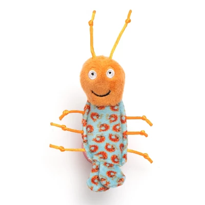 The Worthy Cat Shrimp Cat Toy With Catnip By The Worthy Dog 1 The Worthy Cat Shrimp Cat Toy With Catnip By The Worthy Dog