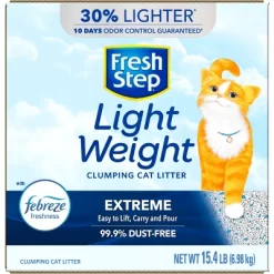 Fresh Step Lightweight Extreme Scented Litter With The Power Of Febreze Clumping Cat Litter- 15.4lb -BlueBuffalo Sales Store GUEST 6fa12beb 790c 45ca 865b 0d9065e8b0b4