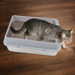 Pet Adobe Stainless Steel Cat Litter Box With Lid -BlueBuffalo Sales Store GUEST 708307af 4d1c 4ab8 a00a d36d87eff33d